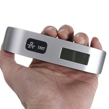 Hand Held LCD Display Electronic Digital Luggage Weighting Scales 50kg / 110Lb - £15.99 GBP