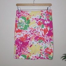 Talbots Factory | Petite Vibrant Floral Pencil Skirt Womens Size 4P - £19.26 GBP