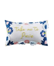 Jla Home Take Me to Paris 14 X 20 Inches Decorative Pillow T4103679 - £24.38 GBP