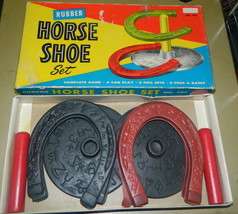 Rubber Horse Shoe Vintage  Game-Complete - £12.55 GBP