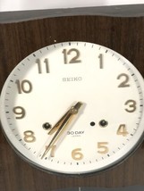 Seiko 30 Giorno Pendulum Orologio da Parete Ora Suoneria Prodotto IN Gia... - $248.68
