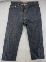 Levi&#39;s 569 Jeans Men&#39;s 38x30 Loose Straight Gray Denim Wide Leg Y2K Skat... - $34.64