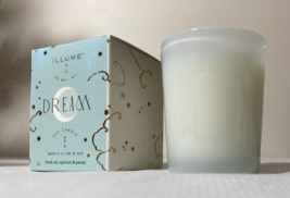 Anthropology Illume DREAM Soy Candle fresh air apricot peony New in Box - £7.79 GBP