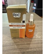 RoC Multi Correxion Revive + Glow Daily Serum + Vitamin C 1oz Tighter Br... - $18.80