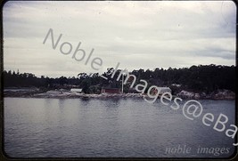 1940s Houses on Scenic Craggy Coastline, Sweden Kodachrome Slide - £2.72 GBP