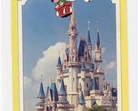 Walt Disney&#39;s Magic Kingdom Club 1978 Family Vacation Plans Brochure - £17.51 GBP