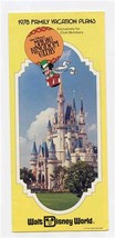 Walt Disney&#39;s Magic Kingdom Club 1978 Family Vacation Plans Brochure - £17.36 GBP