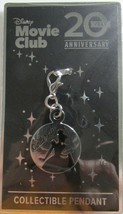 Cinderella Disney Movie Club Collectible Pendant 20 Year Anniversary NEW - $3.95