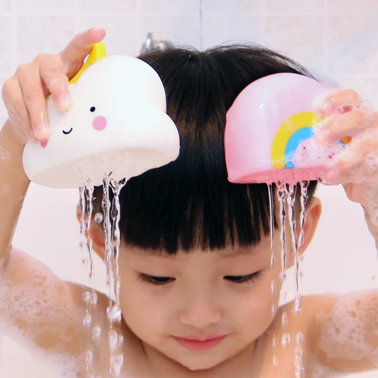 Baby Bath Toys Bathroom Play Water Spraying Tool Clouds Shower Floating Toys - £7.33 GBP