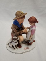 VINTAGE 1977 Norman Rockwell Young Doctor Statue Figure - £23.73 GBP