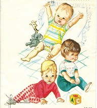 Vintage Infants Pants Slacks Rompers Tshirts One Piece Kwik Sew Pattern 0-18M - £9.56 GBP