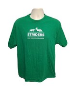 New Balance New York Road Runners NYRR Striders Adult Green XL TShirt - $372.20 MXN