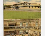 Service Club Fort Devens Massachusetts 1942 Free Frank Postcard - $8.91