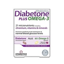 Vitabiotics Ltd Diabetone Plus - Pack of 56 Tablets  - £24.18 GBP