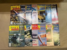 Lot of 12 Flying Models Magazines 1987 Vintage RC Remote Control Airplanes - £68.52 GBP