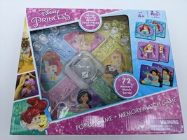 Disney Princess Pop Up and Memory Match Game Board Game - £11.76 GBP