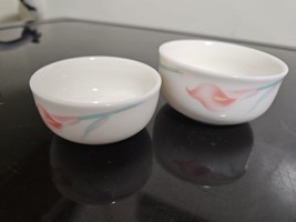 Serving Sauce Bowls, Finger Bowls Snow Bone China From Korea - $128.98 MXN