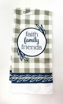 Home Collection Kitchen Dish Towel - New - Faith Family Friends - £6.28 GBP