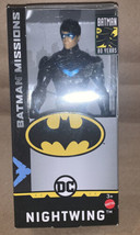 New Dc Comics Batman Missions Nightwing 6" Action Figure - £4.67 GBP