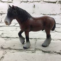 Schleich Collectible Horse Figure 2000 Clydesdale Draft Horse S-69 - $11.88