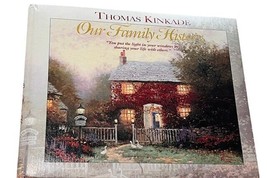Thomas Kinkade Our Family History Book 1998 Christian Tree Gift Album Cottage  - £23.22 GBP