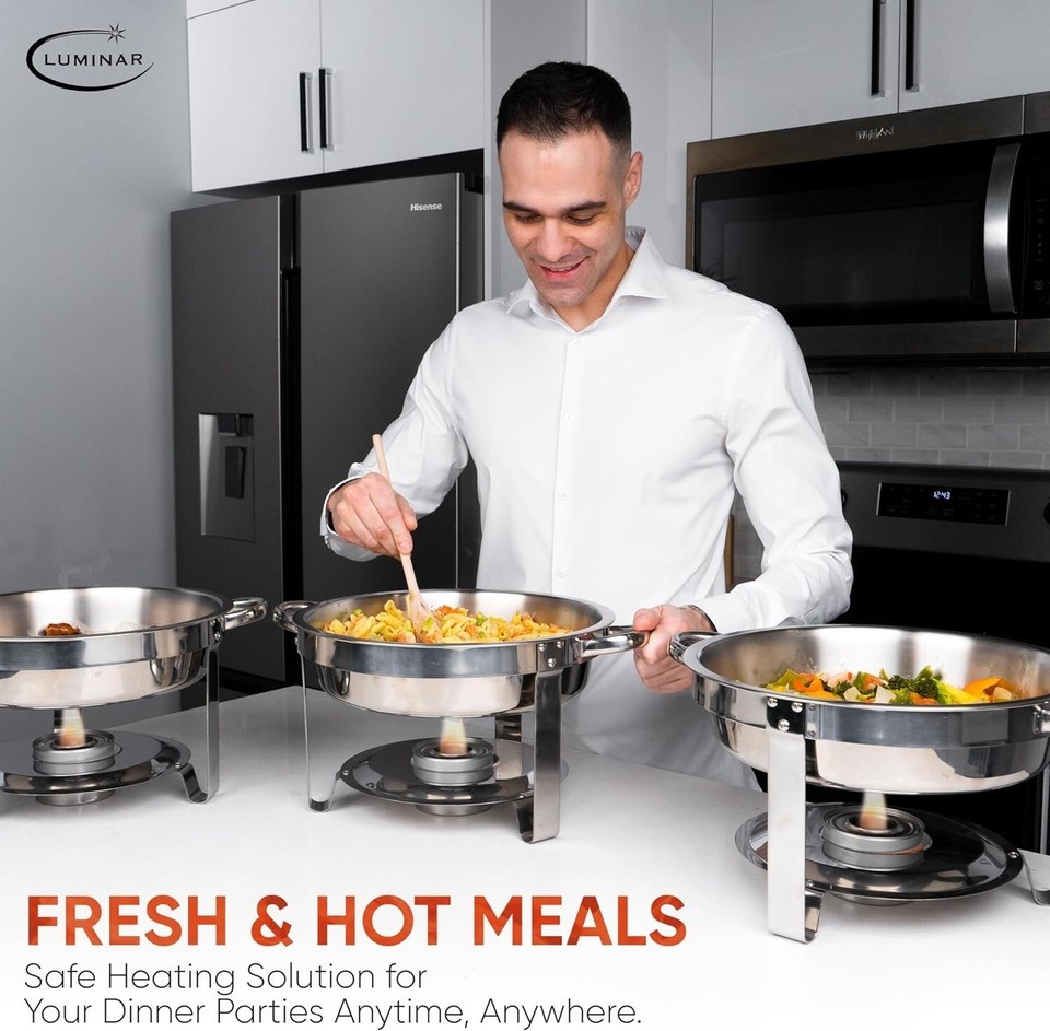 Non-Flammable Chafing Fuel Cans - 12-Pack, Resalable, 6 Hour for Safe Catering Item image 8