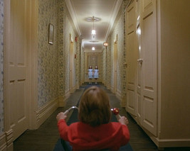 The Shining Color 8X10 Photograph Stanley Kubrick Spooky Twins In Hotel Corridor - $9.75