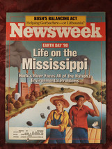 Newsweek April 16 1990 Mississippi Environment Teenage Mutant Ninja Turtles - £6.90 GBP