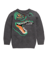 Old Navy Dino Sweater Toddler Size 2T Dinosaur Crew Neck Gray New $27 Re... - $19.00