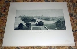 General View of Columbian Exposition Looking Southeast 1893 Print 16.5 x 12.5 - £17.38 GBP