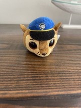 Ty Beanie Boos Teeny 4&quot; Paw Patrol CHASE Stackable Plush Animal Police Dog Hero - £5.26 GBP