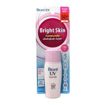 Biore UV Bright Face Milk SPF 50 Facial Sunscreen Pinkish Makeup Base 30ml - $28.00