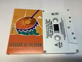Seasons Of The Drums Cassette Marlyn Rife &amp; Alice Gomez 1996 Talking Taco Music - £6.82 GBP