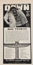 1961 Print Ad Alaska Premier 100% Northern Goose Down Coats Portland,Oregon - £7.28 GBP