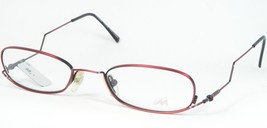 Nos Vintage Meitzner Cascina 5160 Burgundy /BLACK /SILVER Eyeglasses 49-20-135mm - £41.53 GBP