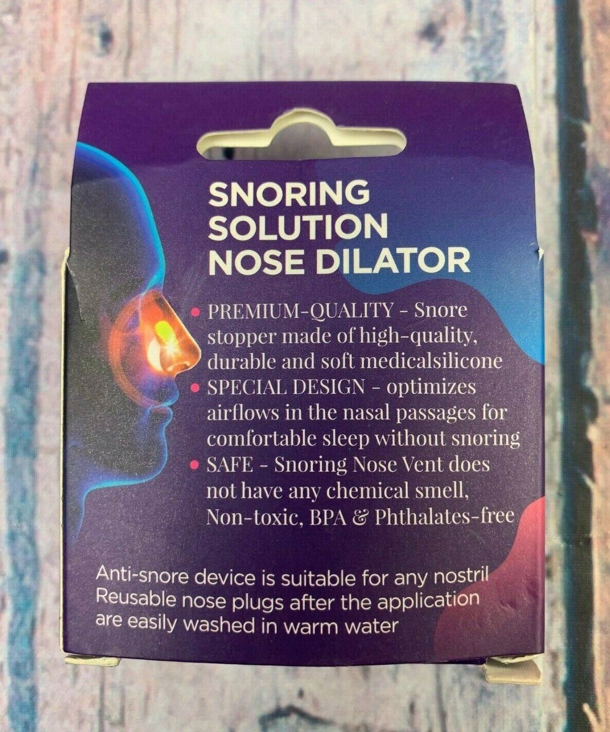 Anti snoring Devices Nose Vents Plugs Stop Snore Mute Nasal Dilators