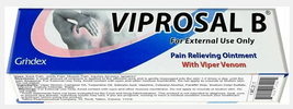Viprosal B Grindex Viper Venom Ointment Natural Joins Muscles Pain Relief - £14.87 GBP