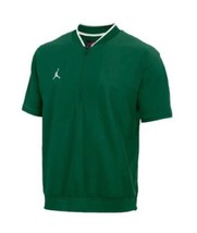 Nike Jordan Team Lightweight SS Coaches Jacket Men&#39;s Small Green CV5858-377 NWT - £29.14 GBP