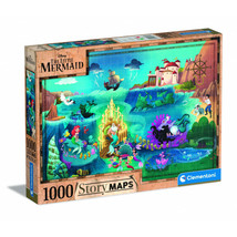 Clementoni The Little Mermaid Story Maps Puzzle 1000pcs - £38.22 GBP