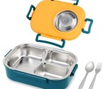 Stainless Steel Bento Lunch Box For Kids And Adults,Stackable Bpa-Free F... - $35.99
