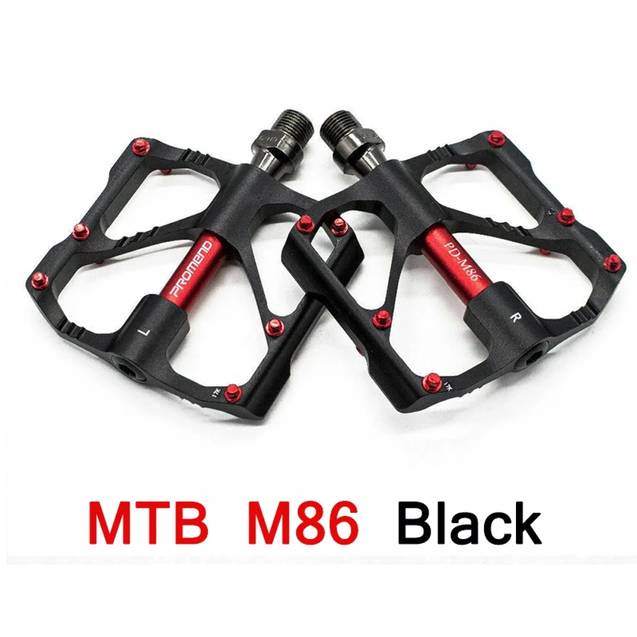 PROMEND New M86/R87 MTB Mountain Road Bike Pedal Slip-resistant Ultra-light Alum - £150.87 GBP