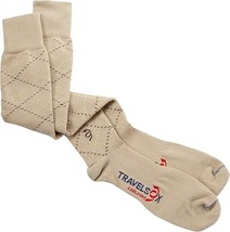 Travelsox &quot;Sox in the city&quot; Dress Socks Khaki Large - $19.40