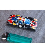 Antique Rare Soviet Russian USSR Primitive Tin Toy Racing Car #3 - €11,78 EUR