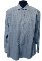 Tommy Hilfiger Dress Shirt Premium Reg. 34/35 Men  16 Checked Long Sleev... - $14.44
