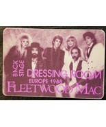 FLEETWOOD MAC / STEVIE NICKS  VINTAGE ORIGINAL CONCERT TOUR CLOTH BACKST... - $10.00