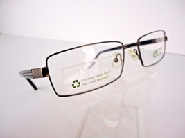 Earth Conscious Optics  Mod 1039 (GUN) Gunmetal 55 x 17   Eyeglass Frame - £14.85 GBP