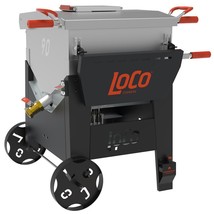 LOCO 90 qt. Crawfish Boiler Cart Electronic Ignition Simple Draining Brand New - £351.24 GBP