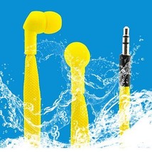 Color: Yellow - Shoe Lace Water Proof Earphones - $24.99