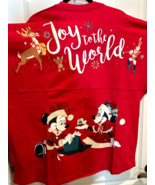 Disney Parks Mickey&#39;s Very Merry Christmas Party Spirit Jersey XL 2023 N... - £90.42 GBP