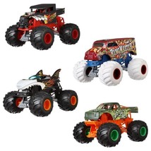 Mattel Hot Wheels: Monster Trucks: 1:24 Assortment (Pack of 4) - £174.55 GBP